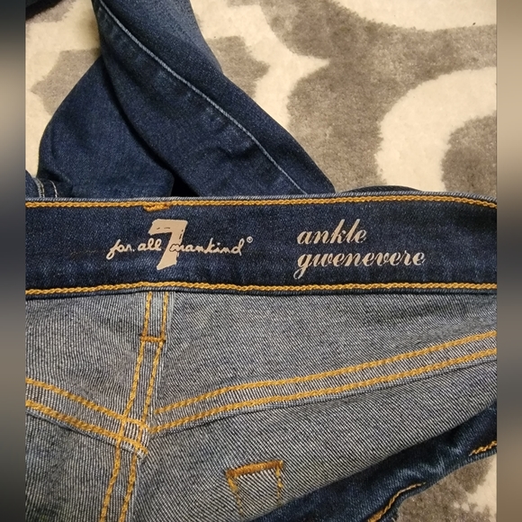 7 for all mankind gwenevere ankle skinny jean - Picture 3 of 7